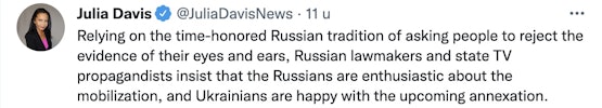 De Russische NPO heeft goede moed