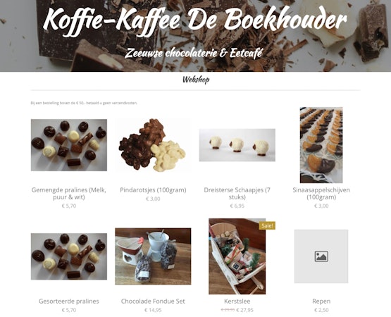 Simpelweg de béste chocolade van Zeeland: Chocolaterie & Koffie-kaffee De Boekhouder!