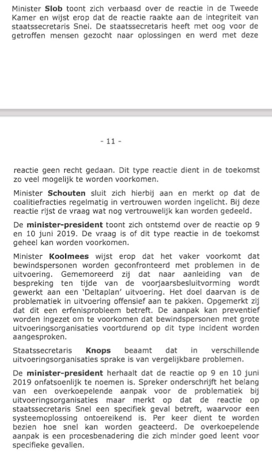 14 juni 2019: Rutte noemt Tweede Kamer "onfatsoenlijk"