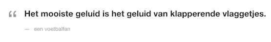 Uit het artikel 'Nederland klaar voor EK, straten kleuren oranje' op NOS.nl