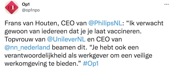 Unilever, Philips en Nationale Nederlanden waarschuwen allochtonen nog 1 keer