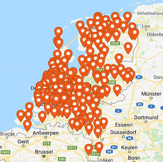 Plaatje. Aantal voedselbanken in Nederland