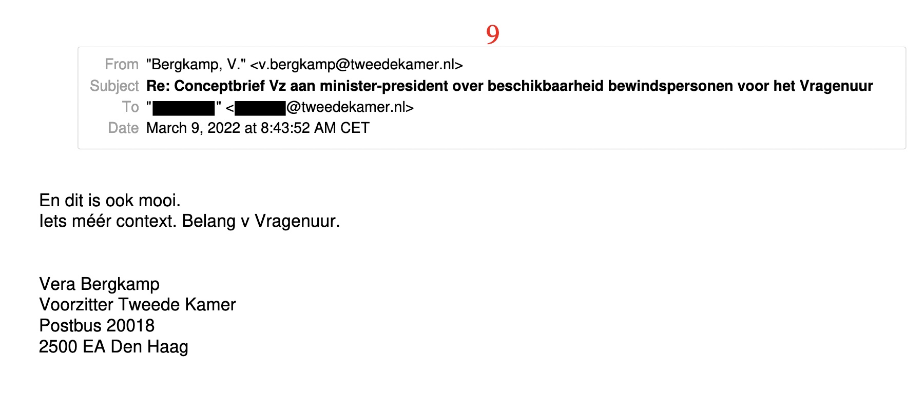 GeenStijl: Woo. Bergkamp Schrapte Strenge Passage Uit Brief Over ...