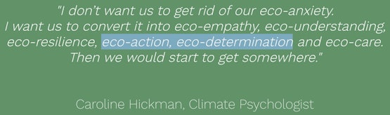 "eco-action, eco-determination"