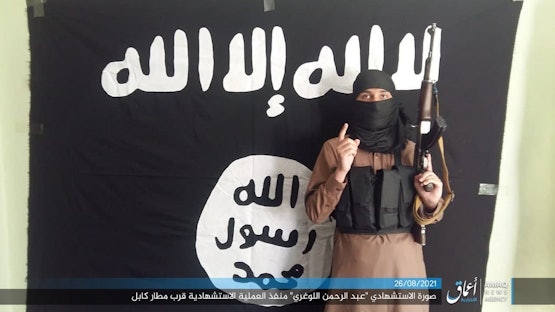IS-K publiceerde deze foto van 1 van hun suicide bombers