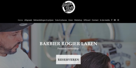 Eindelijk een mooie man worden bij Barbier Rogier