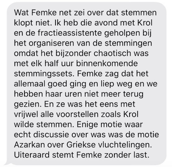 Reactie Henk Otten