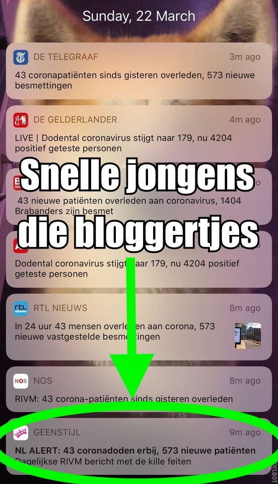 NL Alerter! Installeer de GeenStijl App