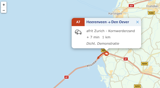 Update: Afsluitdijk FRL - NH DICHT (weer open)