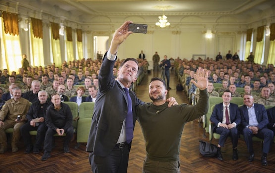 Al 600 dagen selfies met Zelensky