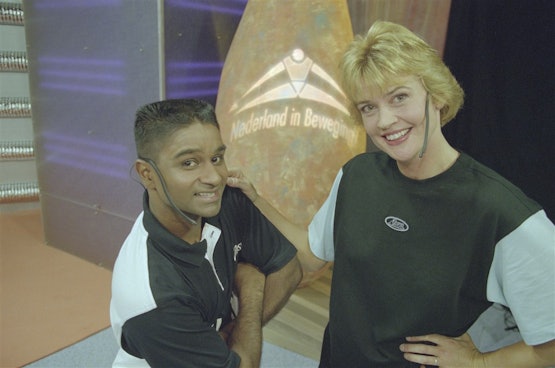 1999: Olga met Karl Noten (programma heette eerder NOS Sportief)