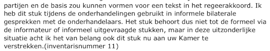 24 april 2018: Rutte had zelf een memo...