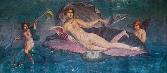 Muurschildering Pompeii (ergens voor het jaar 79)