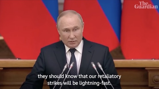 Gedekt door Poetin zelf