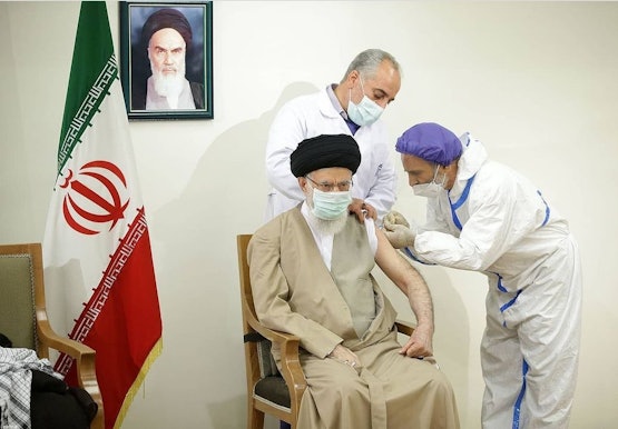 Khomeini himself was erbij mensen!